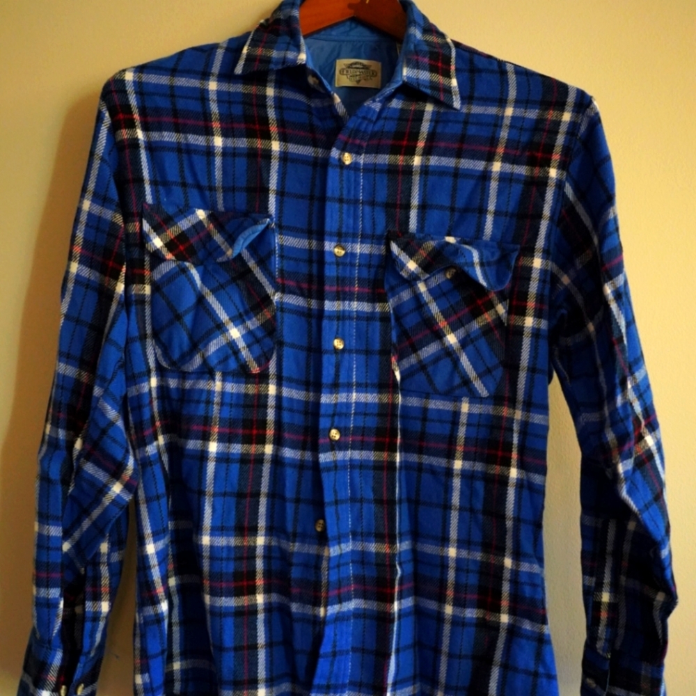 Fieldmaster Blue Flannel, Men's M Tall